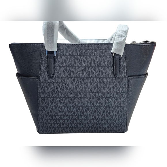 Michael Kors Charlotte Large TZ Tote With Side Pockets - Picture 6 of 12